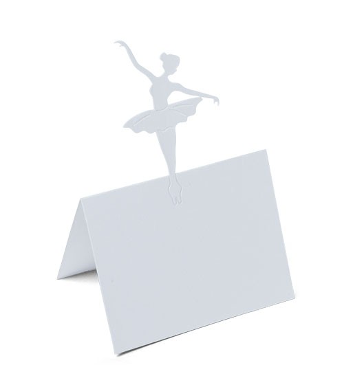 Platzkarten "Ballerina" - 10 Stück