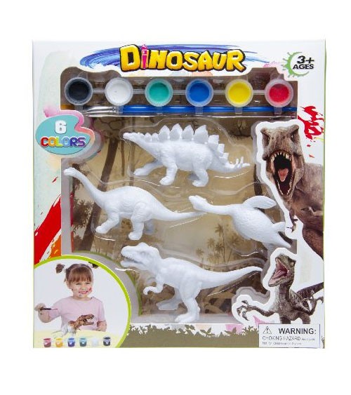 Mal-Set "Dinosaurier" - sortiert