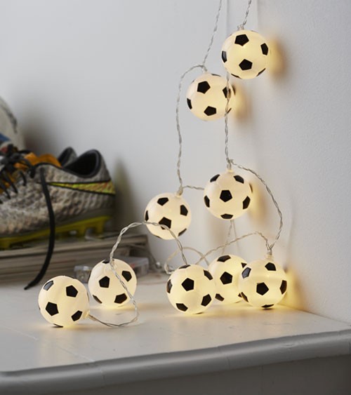 LED-Lichterkette "Fußball" - 1,35 m