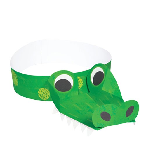 Stirnband "Alligator" - 8 Stück