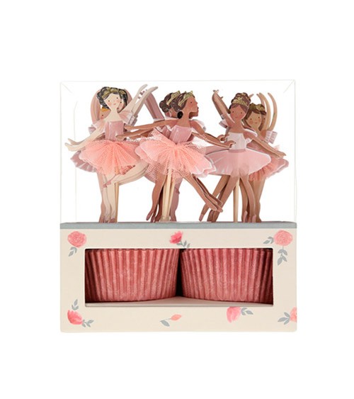 Cupcake-Kit "Ballerina" - 48-teilig