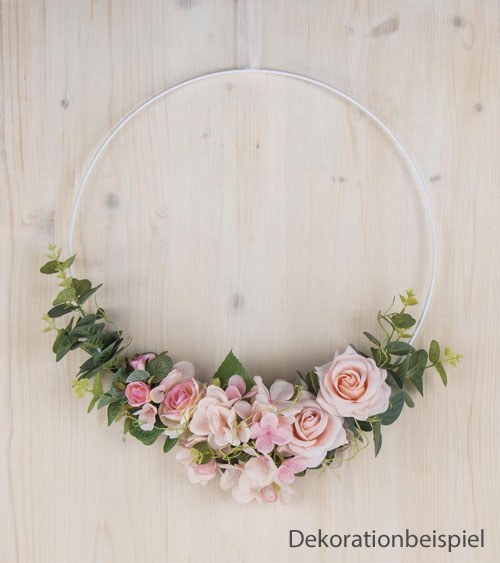 künstlicher blumenschmuck Eleganter künstlicher Blumenbogen (1,8 x 2,1 m) – Dekoration für Hochz –  ValarFlowers main image 1