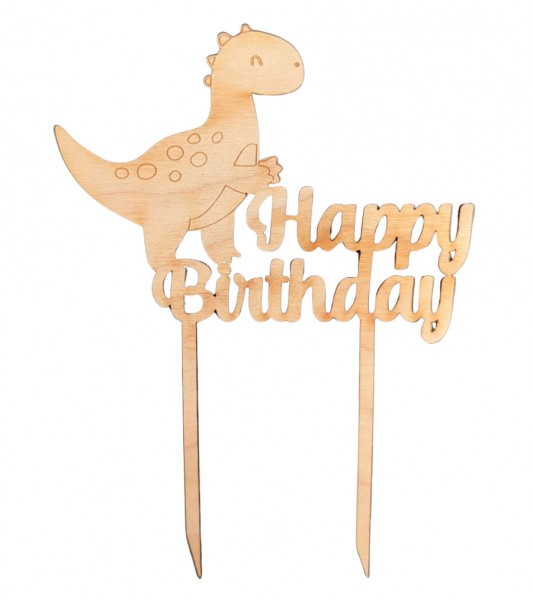 Dein Cake-Topper "Dino Happy Birthday" - Farbwahl