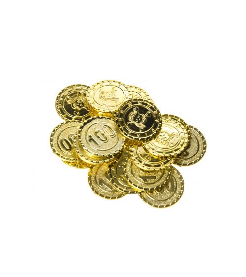 Piratenmünzen - 3 cm - 20 Stück
