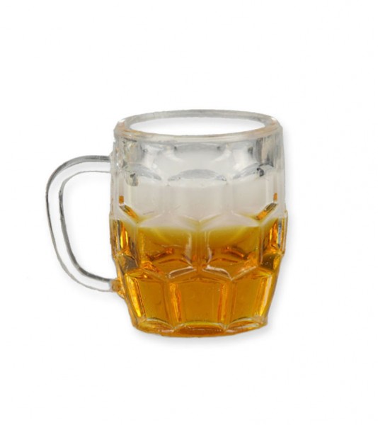 Bierglas - halbvoll - 1,6 cm