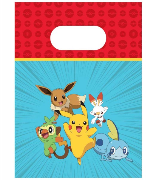 Papiertüten "Pokémon" - 4 Stück