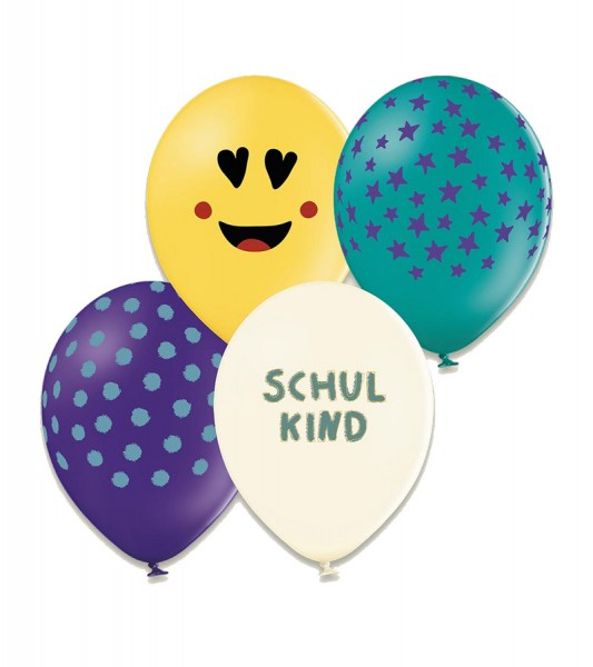 Schulkind Ballon-Set "Sunny" - 12-teilig