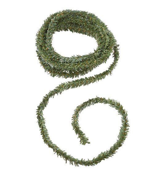 Kleine Tannengirlande - grün - 1,4 cm x 3 m