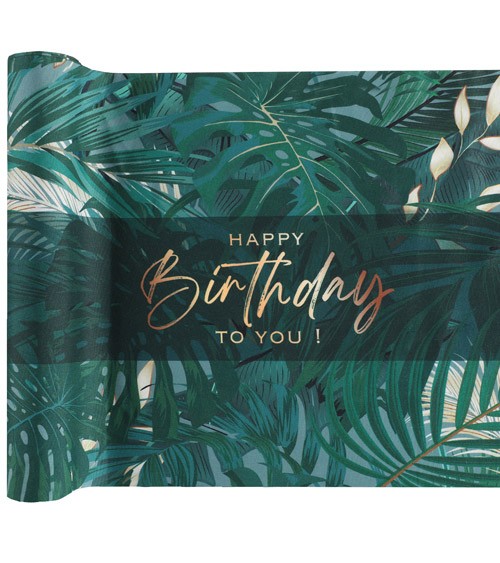 Tischläufer "Birthday Jungle" - 28 cm x 3 m