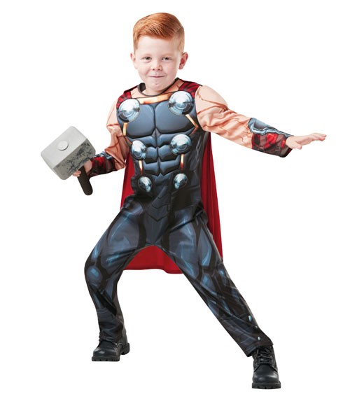Deluxe-Kinderkostüm "Thor - Avengers" - Größe 116