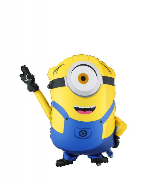 Supershape-Folienballon "Minion Mel" - 89 x 84 cm