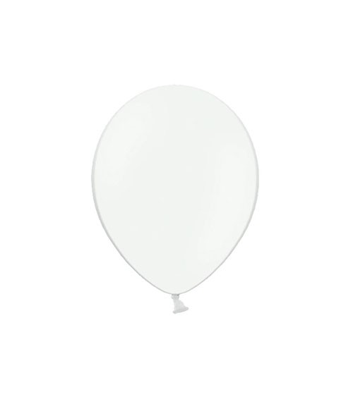 Mini-Luftballons - weiß - 12 cm - 100 Stück