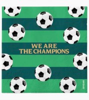 Servietten "We are the Champions" - 20 Stück