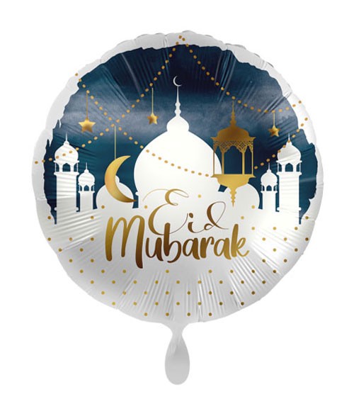 Folienballon "Eid Mubarak" - Skyline