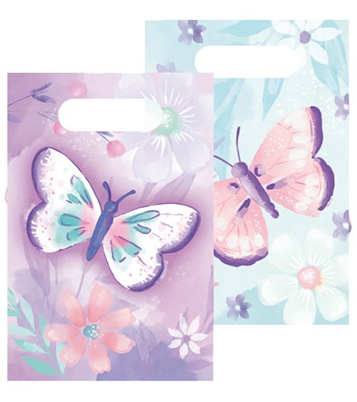 Papiertüten "Schmetterling" - 8 Stück