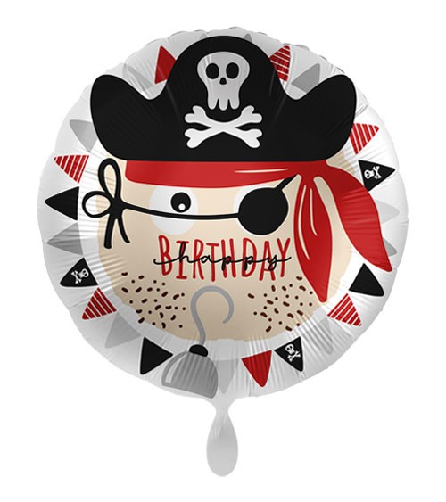 Folienballon "Peaky Pirate" - Happy Birthday