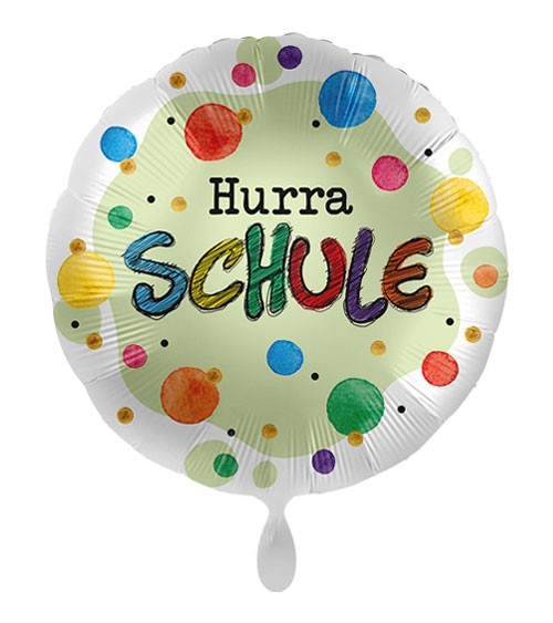 Folienballon "Hurra Schule"