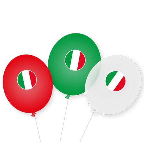 Luftballons "Italien" - 9 Stück