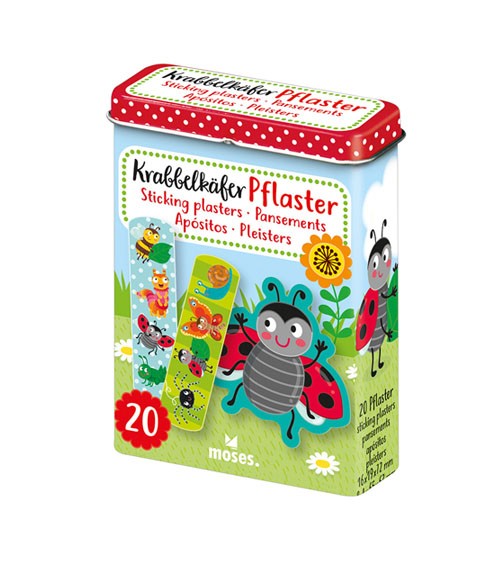 Pflaster-Box "Krabbelkäfer" - 20-teilig