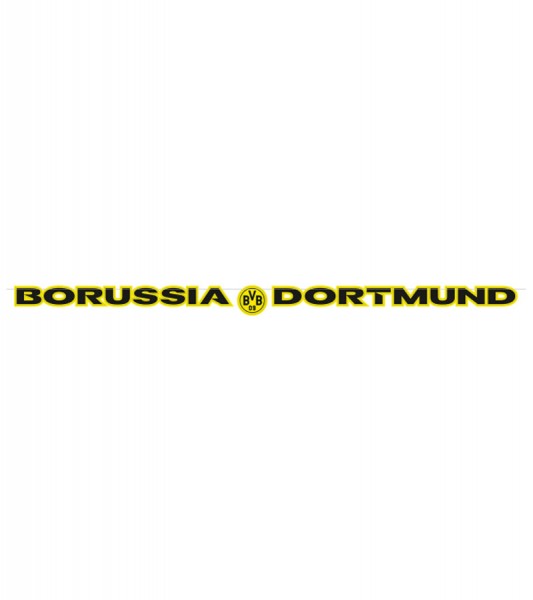 Schriftzuggirlande "BVB Dortmund" - 1,8 m