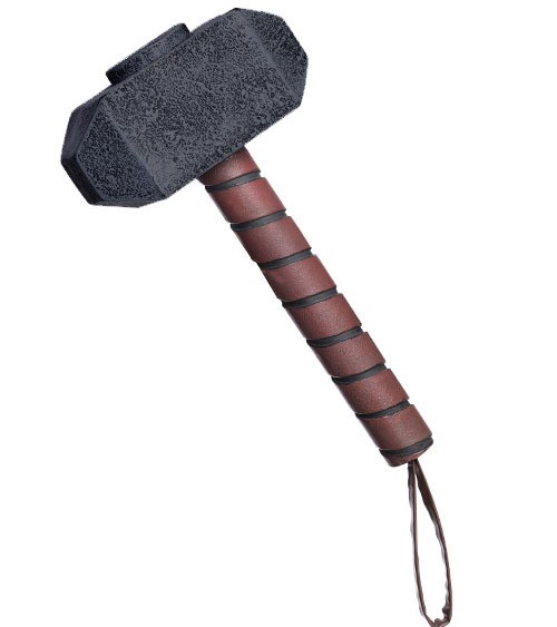 Hammer von Thor aus Kunststoff für Kinder - 22 x 40 cm