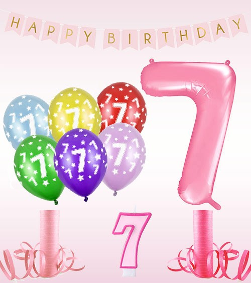Deko Set 18 16 Personen Dekoration Party Girl Pink 18 Jahre Geburtstag für 8 