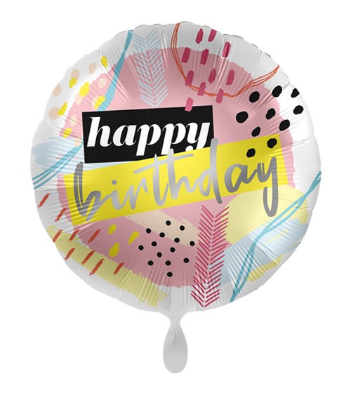 Folienballon "Sneak Peek Birthday"