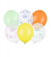 Luftballon-Set "Konfetti-Party" - 6-teilig