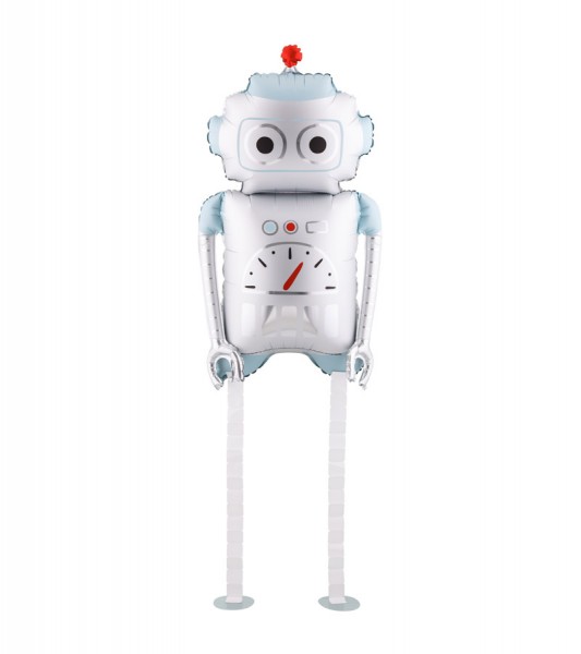 Walking-Folienballon "Roboter" - 78 x 97 cm