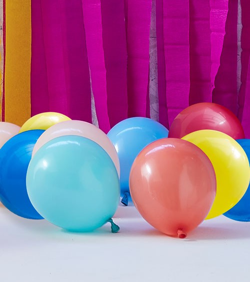 Mini-Luftballon-Set - Farbmix - 12 cm - 40 Stück