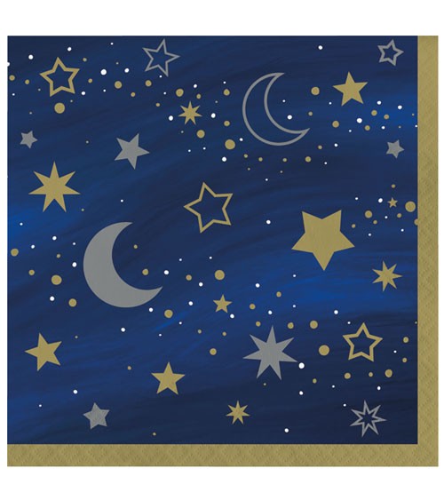 Servietten "Starry Night" - 16 Stück