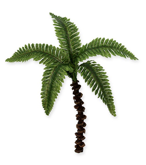 Palme aus Kunststoff - 13 cm