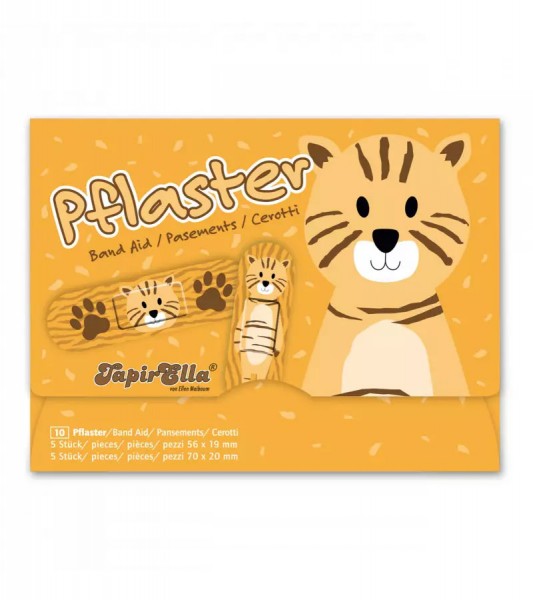 Pflaster "Tiger" - 10-teilig