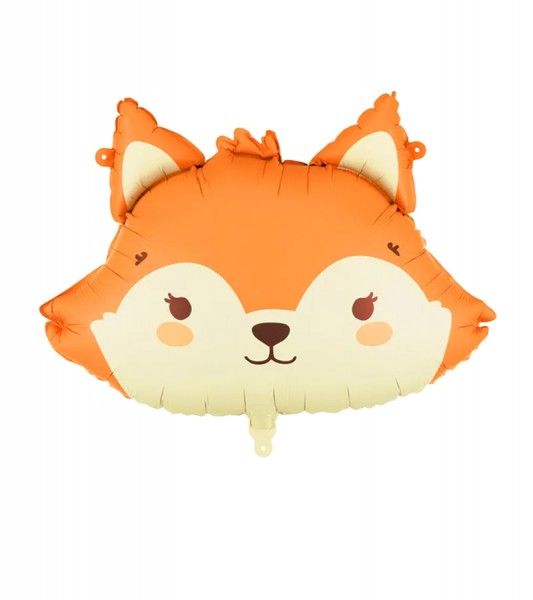 Shape-Folienballon "Fuchs" - 68 x 59 cm