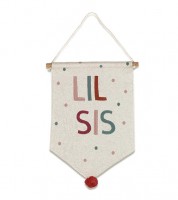 Wandbehang "Lil Sis" - 22 x 32 cm