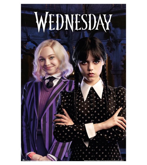 Poster "Wednesday & Enid" - 61 x 91,5 cm