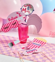 Photobooth-Set "Pamper Party" - 11-teilig
