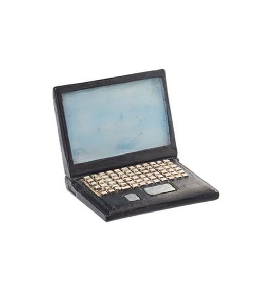 Miniatur Laptop - 3,5 x 3 cm