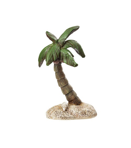 Kleine Deko-Palme aus Polyresin - 10 cm