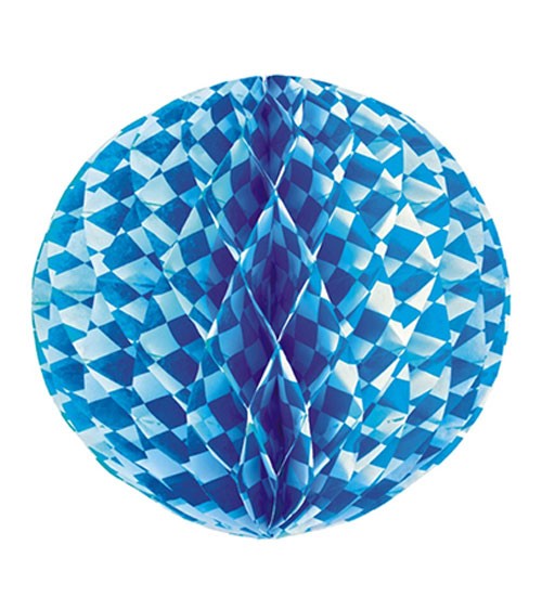 Wabenball "Bayrisch Blau" - 30 cm