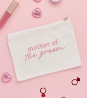 Baumwolltäschchen "Mother of the Groom" - 20 x 15 cm