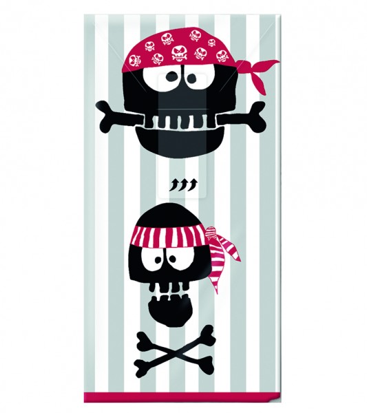 Papiertaschentücher "Ahoi Piraten" - 10 Stück