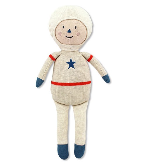 Puppe aus Bio-Strickstoff - Astronaut "Neil"