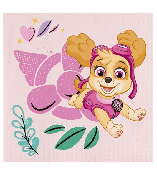 Servietten "Paw Patrol - Skye" - 20 Stück