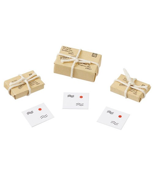 Mini Päckchen- & Briefe-Set - 6-teilig
