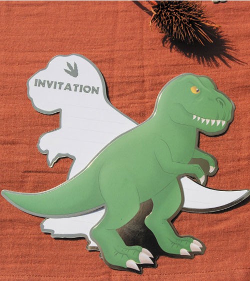 AIBIIN Dinosaurier Geburtstags Hintergrund 2,1x1,5m Produktbild-Vorschau 9