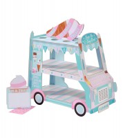 Eiswagen aus Pappe - 37 x 34 x 20 cm