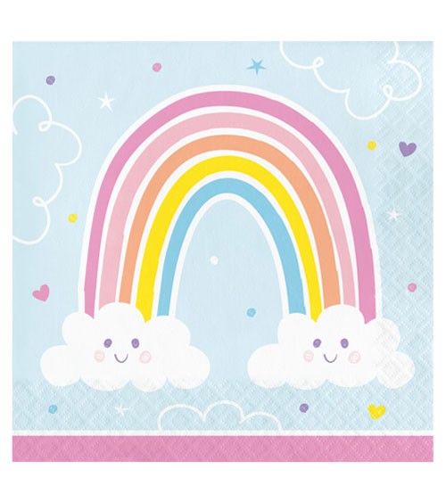 Servietten "Happy Rainbow" - 16 Stück