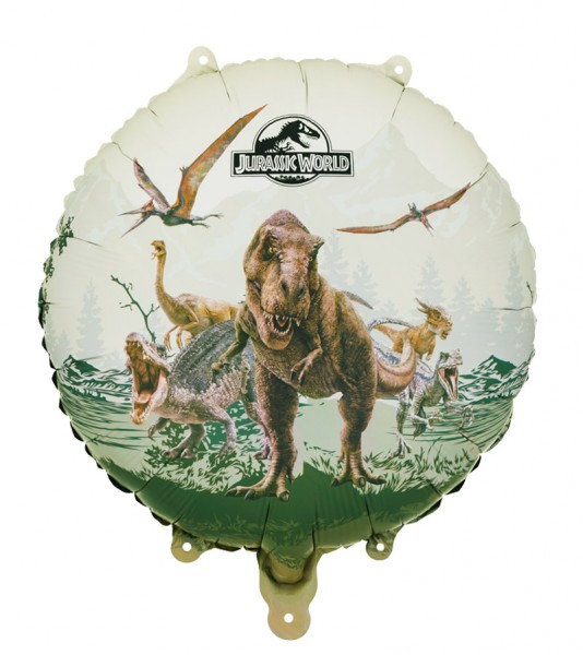 Runder Folienballon "Jurassic World" - 45 cm