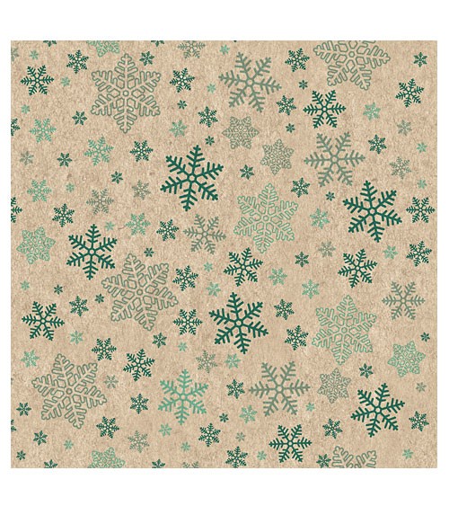 Servietten "Snowflakes Pattern" - 25 Stück